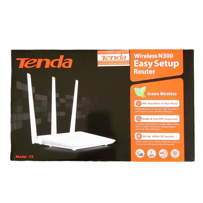 Tenda F3 300Mbps Wireless Router