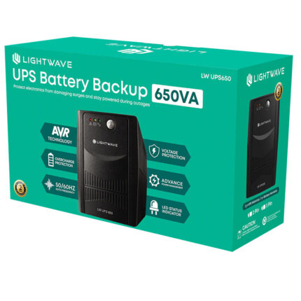 LIGHT-WAVE-UPS-650VA