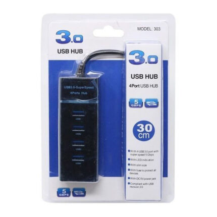 High Speed USB 3.0 4 Port USB Hub