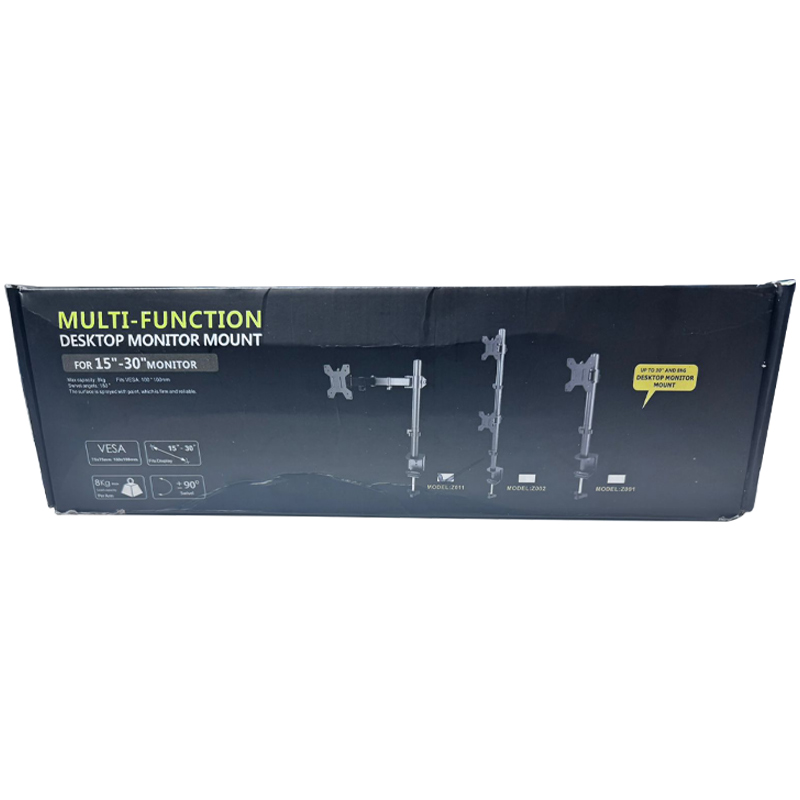Multi-Function Desktop Monitor Mount For 15 Inch to 30 Inch Monitor