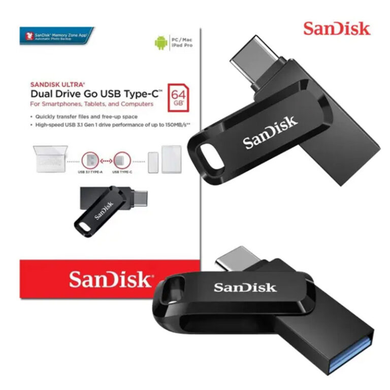 SanDisk Ultra 64GB Dual Drive Go USB Type-C OTG