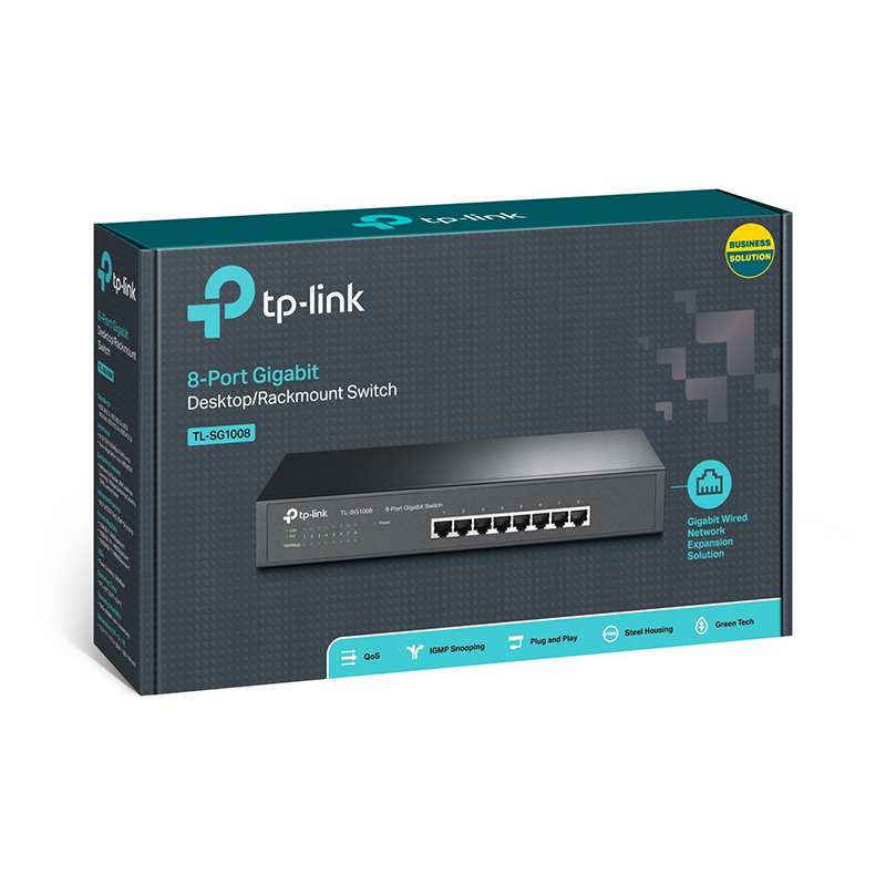 TP-LINK 8-Port Gigabit Switch TL-SG1008 TP-LINK 8-Port Gigabit Switch TL-SG1008