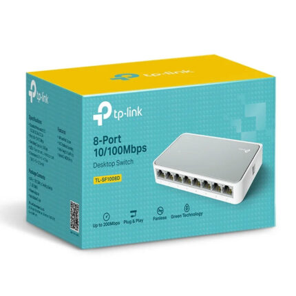 TP-Link TL-SF1008D 8-Port 10100Mbps Desktop Switch